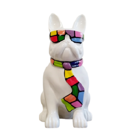 Chien en resine